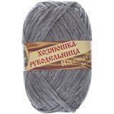 Пряжа Носочная добавка св.серый (10 мотков)