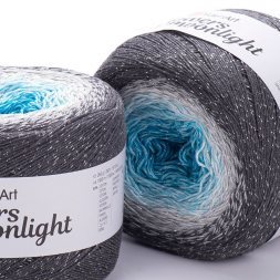 Пряжа Yarnart FLOWERS MOONLIGHT 3251 принт (2 мотка)