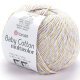Пряжа Yarnart BABY COTTON MULTICOLOR 5212 желт/голуб (5 мотков)