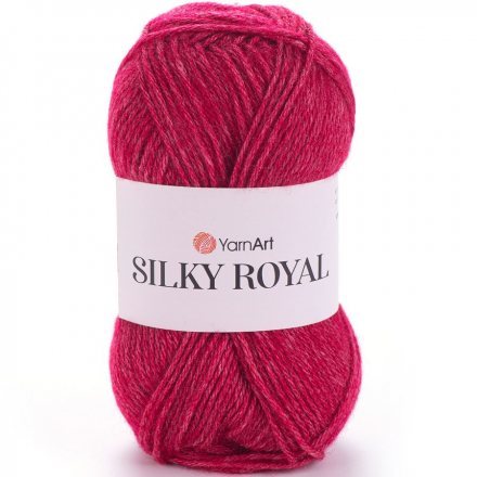 Пряжа Yarnart SILKY ROYAL 433 вишня (5 мотков)