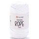 Пряжа Yarnart MACRAME ROPE 3MM 751 белый (4 мотка)