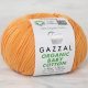 Пряжа Gazzal ORGANIC BABY COTTON 418 оранжевый (5 мотков)