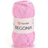 Пряжа Yarnart BEGONIA 0319 розовый (5 мотков)