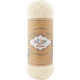 Пряжа Alize SUPERWASH ARTISAN 01 кремовый (5 мотков)