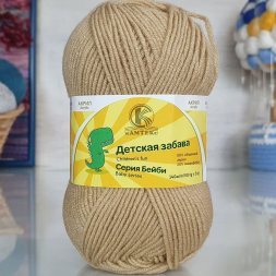 Пряжа Камтекс ДЕТСКАЯ ЗАБАВА 006 св.беж (5 мотков)