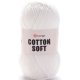 Пряжа Yarnart COTTON SOFT 01 молочный (5 мотков)