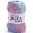 Пряжа Yarnart JEANS CRAZY 8203 сирень принт (5 мотков)