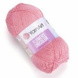 Пряжа Yarnart FLOWERS UNICOLOR 735 розовый (5 мотков)