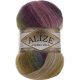 Пряжа Alize ANGORA GOLD BATIK 4341 горч/фиолет/бирюз/роз/беж (5 мотков)