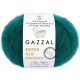 Пряжа Gazzal SUPER KID MOHAIR 64418 изумруд (6 мотков)