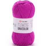 Пряжа Yarnart FLOWERS UNICOLOR 750 яр.мальва (5 мотков)