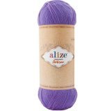 Пряжа Alize SUPERWASH ARTISAN 44 фиолетовый (5 мотков)