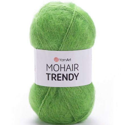 Пряжа Yarnart MOHAIR TRENDY 137 яр.салат (5 мотков)