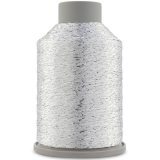 Пряжа Yarnart CAMELLIA NEW 411 белый с серебром (6 мотков)