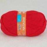 Пряжа Семеновская НАТАША ПШ 213 кармин (5 мотков)