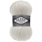 Пряжа Alize SUPERLANA MAXI 599 слон.кость (5 мотков)