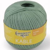 Пряжа Семеновская КАБЛЕ 166216 базилик (5 мотков)