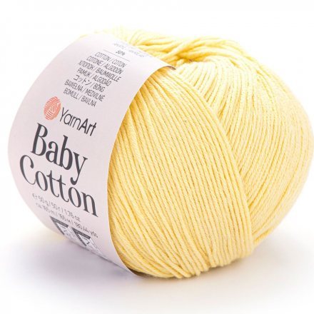 Пряжа Yarnart BABY COTTON 431 лимон (5 мотков)
