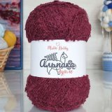 Пряжа M&amp;h АЛЬПАКА БУКЛЕ 2306 бордо (5 мотков)