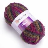 Пряжа Yarnart FRIZZY 414 принт (3 мотка)