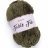 Пряжа Yarnart FABLE FUR 982 хаки (5 мотков)