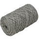 Шнур полиэфирный 3мм M&amp;h 110 серый металлик (1 моток)