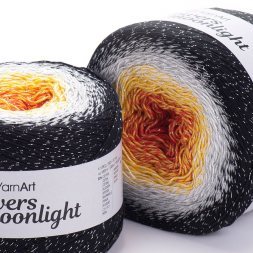 Пряжа Yarnart FLOWERS MOONLIGHT 3259 принт (2 мотка)