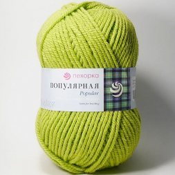 Пряжа Пехорка ПОПУЛЯРНАЯ 382 яр.саванна (10 мотков)