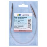 Спицы круговые Gamma 25 см, № 5.0