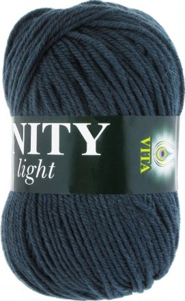 Пряжа Vita UNITY LIGHT 6014 т.серый