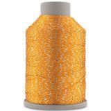 Пряжа Yarnart CAMELLIA NEW 421 желтый с серебром (6 мотков)