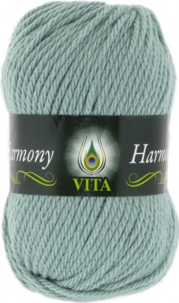 Пряжа Vita HARMONY 6330 дымчато-голубой