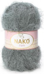 Пряжа Nako PARIS 1690 серый
