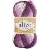 Пряжа Alize DIVA BATIK 8056 принт (5 мотков)