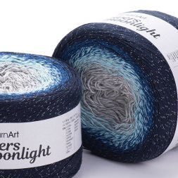 Пряжа Yarnart FLOWERS MOONLIGHT 3261 принт (2 мотка)