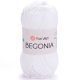 Пряжа Yarnart BEGONIA 1000 белый (5 мотков)