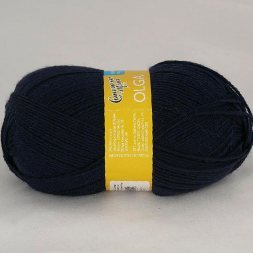 Пряжа Семеновская ОЛЬГА ПШ 59 т.синий (5 мотков)