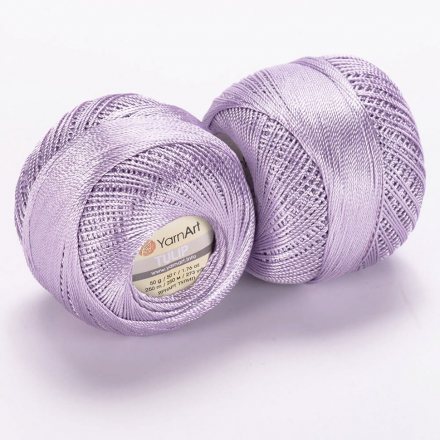 Пряжа Yarnart TULIP 411 неж.сиреневый (6 мотков)