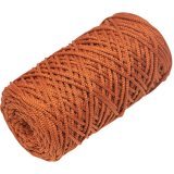 Шнур полиэфирный 3мм M&amp;h 116 терракот (1 моток)