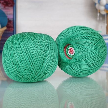 Пряжа ПНК им.Кирова РОЗА 3906 зеленый (6 мотков)