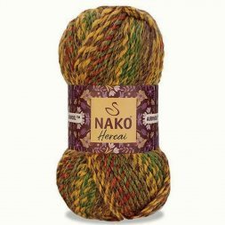 Пряжа Nako HERCAI 7252 принт (5 мотков)
