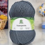 Пряжа Камтекс АКВАРЕЛЬ 169 серый (5 мотков)