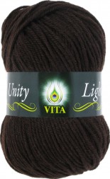 Пряжа Vita UNITY LIGHT 6023 т.коричневый