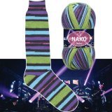 Пряжа Nako BOHO 81924 принт (5 мотков)