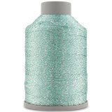 Пряжа Yarnart CAMELLIA NEW 427 мята с серебром (6 мотков)