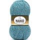 Пряжа Nako SUPERLAMBS SPECIAL 21427 бирюзовый меланж (5 мотков)