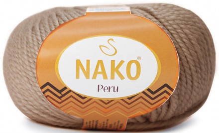 Пряжа Nako PERU 257 т.бежевый