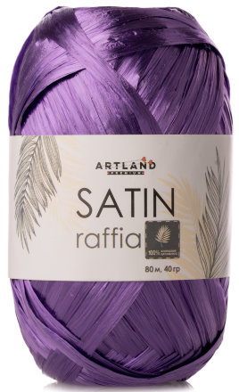 Пряжа Artland SATIN RAFFIA фиолетовый