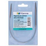 Спицы круговые Gamma 25 см, № 4.0