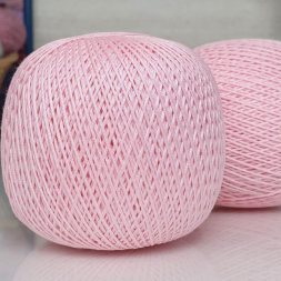 Пряжа ПНК им.Кирова НИТКИ ДЛЯ РУКОДЕЛИЯ 1002 св.розовый (4 мотка)